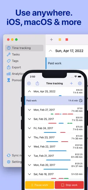 Working Hours Old Screenshot 3